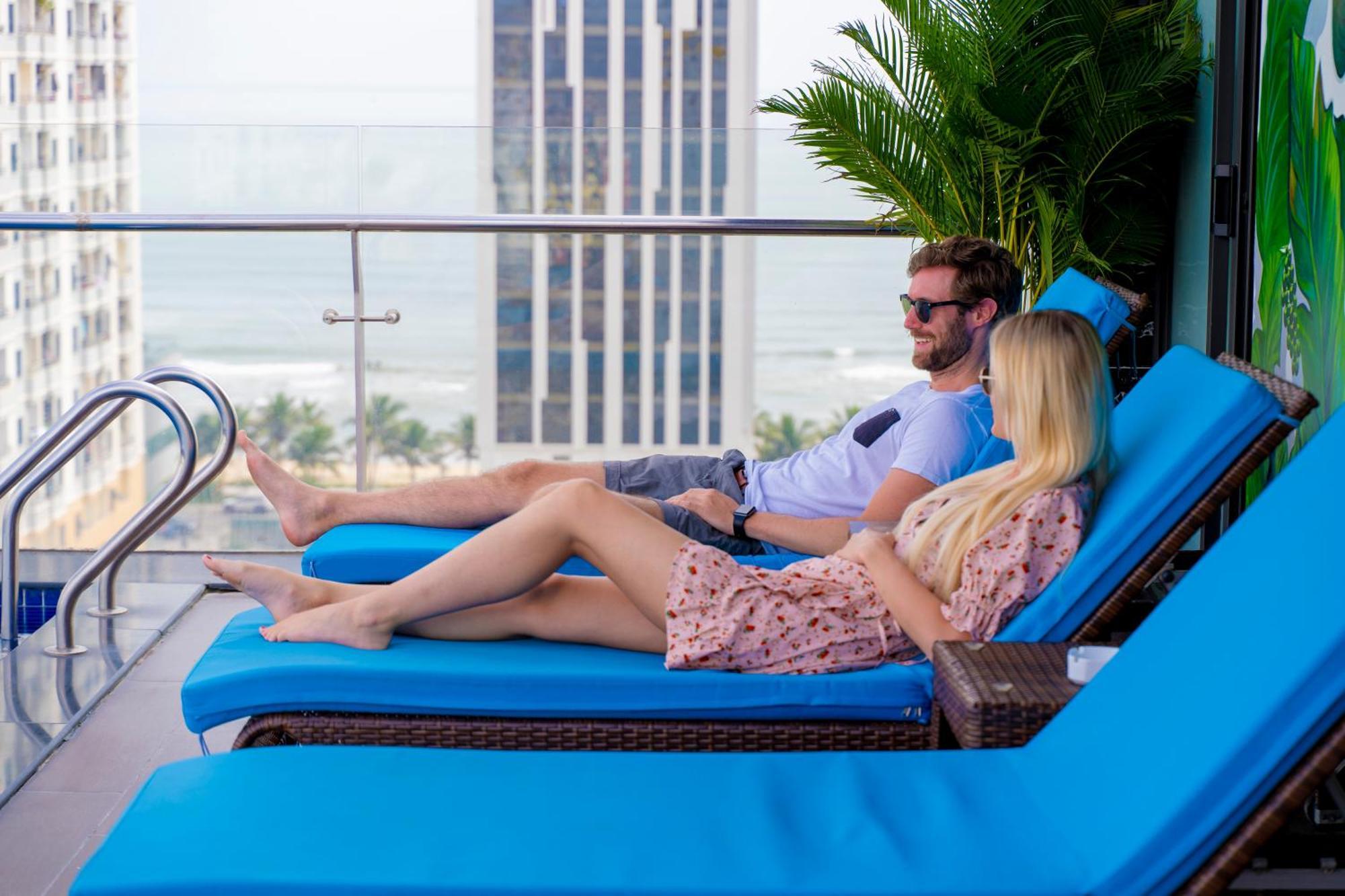 Pandora Da Nang Hotel Bagian luar foto